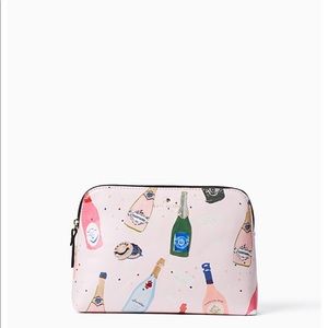 NWT Briley Champagne Small Cosmetic bag
